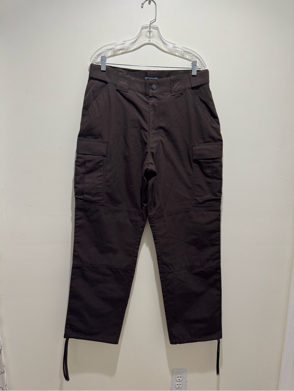 5.11 Tactical Series Cargo Pants Brown Ripstop Men’s Large Regular 35.5-39